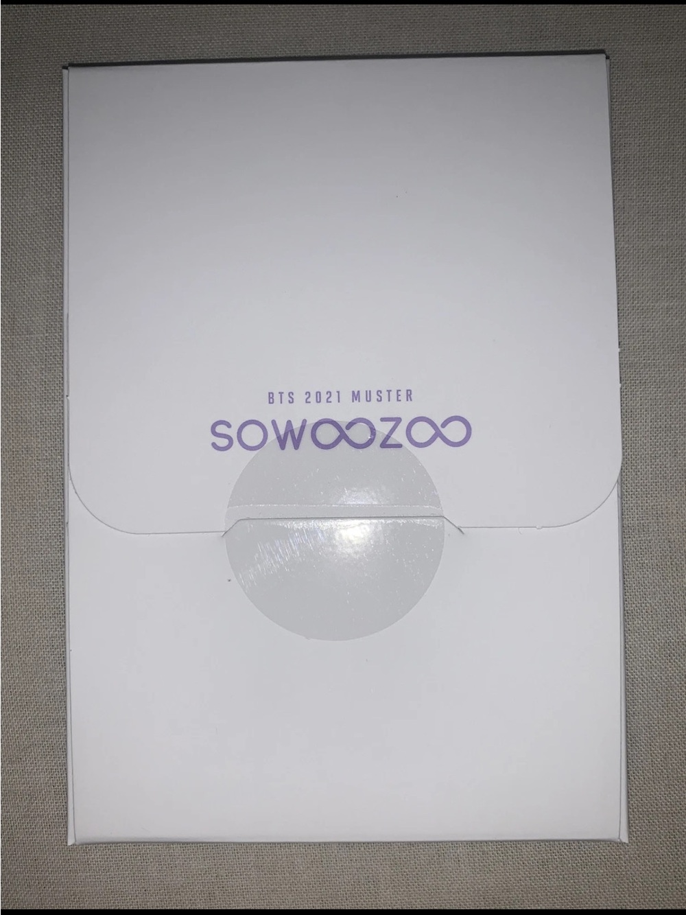BRAND NEW SEALED BTS Merch Muster: 'Sowoozoo' Mini Photo Card Set weverse